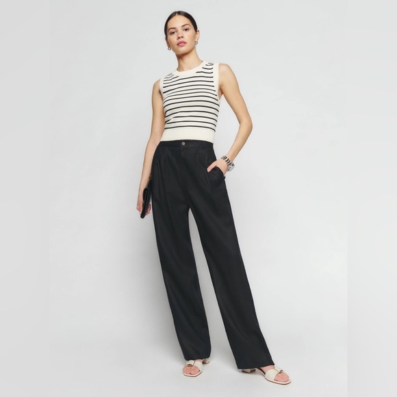 ✨REFORMATION✨Mason Linen Pant - Picture 3 of 5